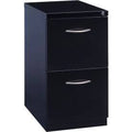 Black Mobile Pedestal with Arch Pull Handles P793320