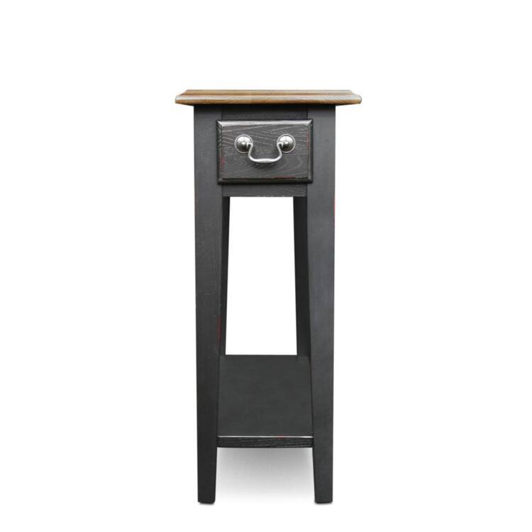 Oak Chairside End Table X127