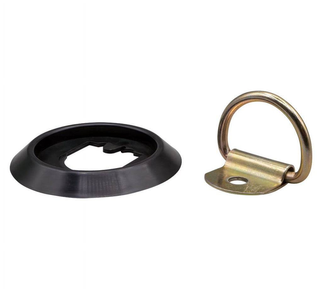 20 Pack Recessed D-Ring Tie-Down Anchor with Plastic Pan Fittings Q945284