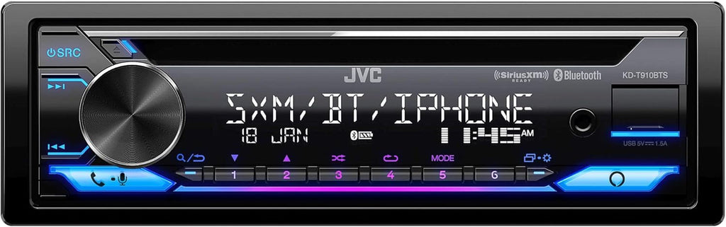 CD Receiver with Bluetooth and Two Pairs of 6x9 Speakers G667