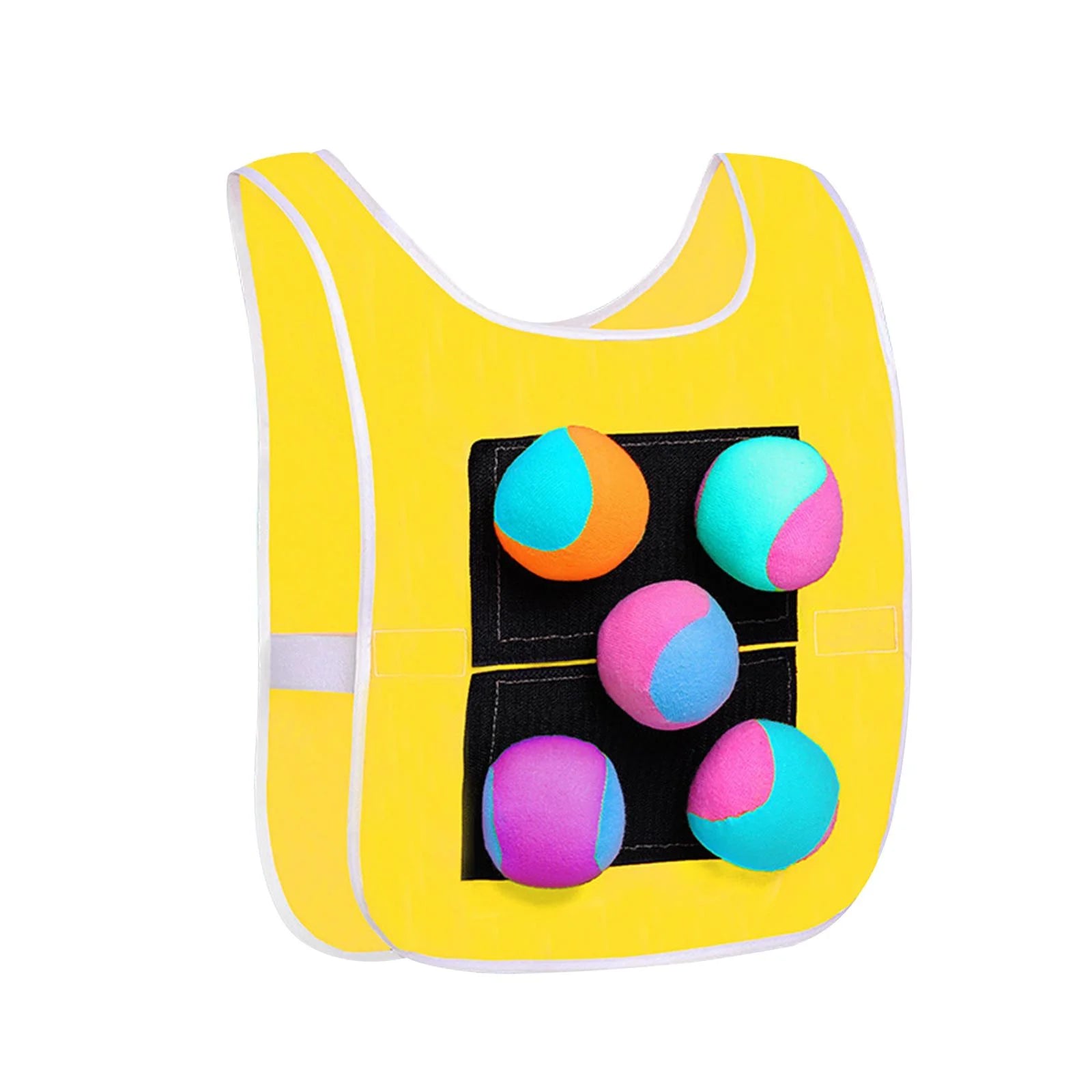 Sticky Dodgeball Vest with 5 Sticky Ball C391
