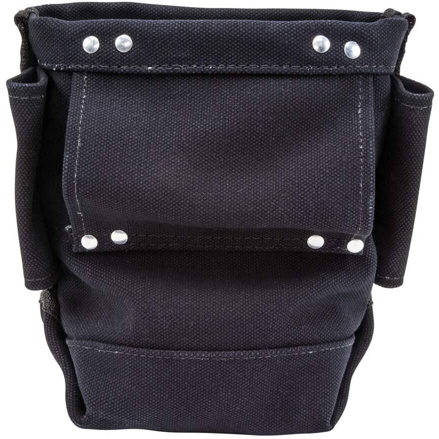 Flame Resistant Canvas Bag with Double Bottom and Tunnel Loop, 9-Inch T3040