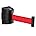 Retractable Wall Mount Caution Belt, 6.5 Ft. Yellow Do Not Enter Belt with Sturdy ABS Casing Y819413