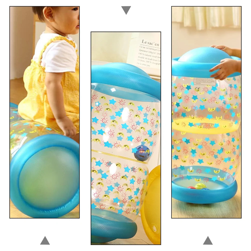 Inflatable Crawling Roller Toy Baby Crawling Practice Toy Z1423