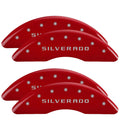 Red Silverado Caliper Covers E609717
