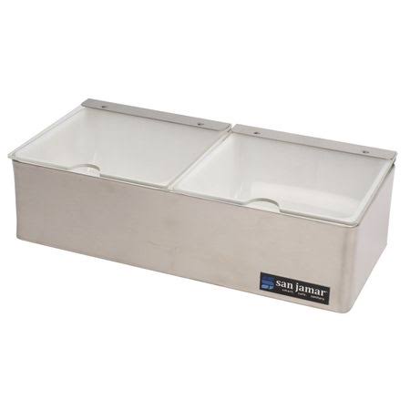 2 Quart Condiment Center with Notched Lids J81991