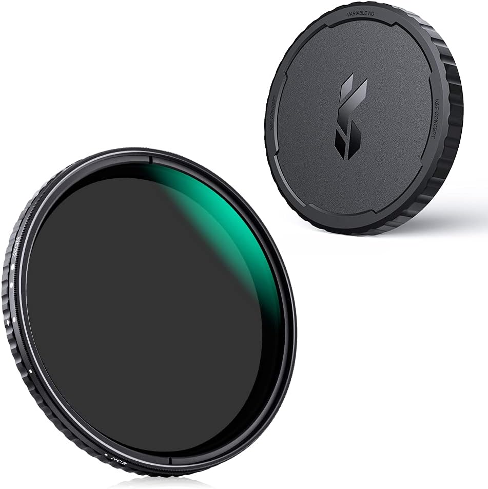 77mm Variable ND Lens Filter Kit (2 Pcs) ND2-ND32 with TPU Filter Cap W74664