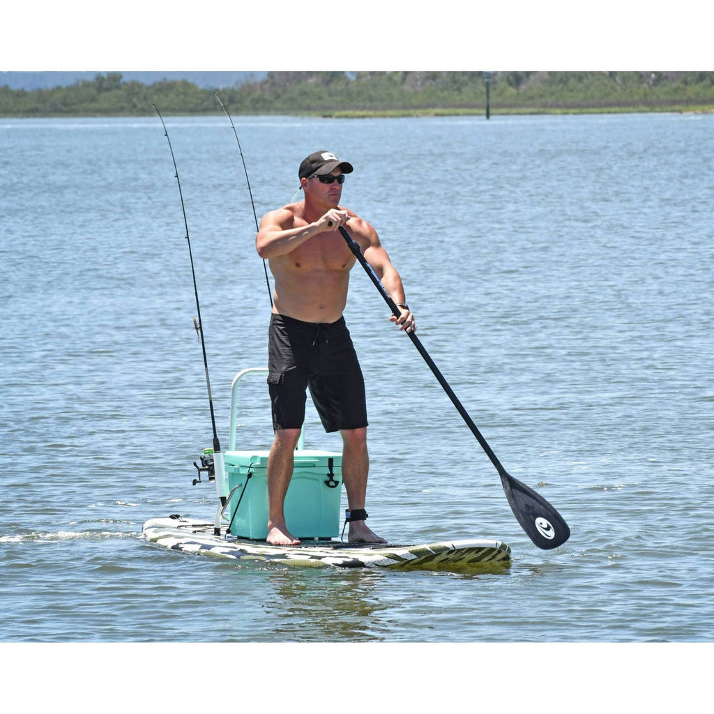 Fishing Stand Up Paddleboard with Rod & Gear Rack K45448