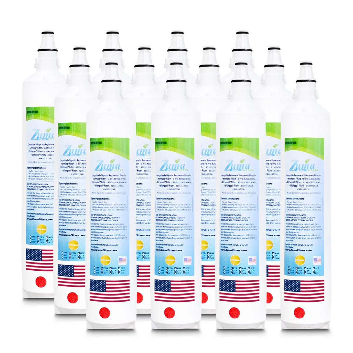 12 Pack Water Filters R25877