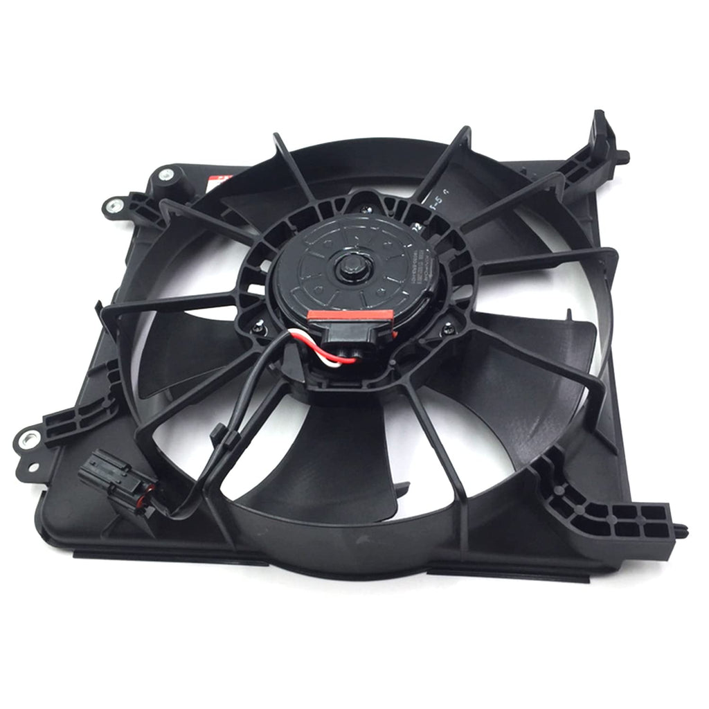 Black Engine Radiator Cooling Fan Assembly Pack of 2 R897