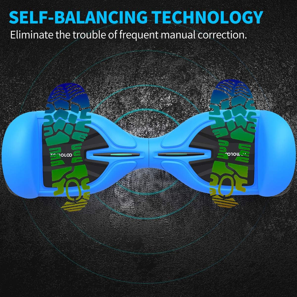 6.5 Inch Two-Wheel Hoverboard with Bluetooth and Lights G723457