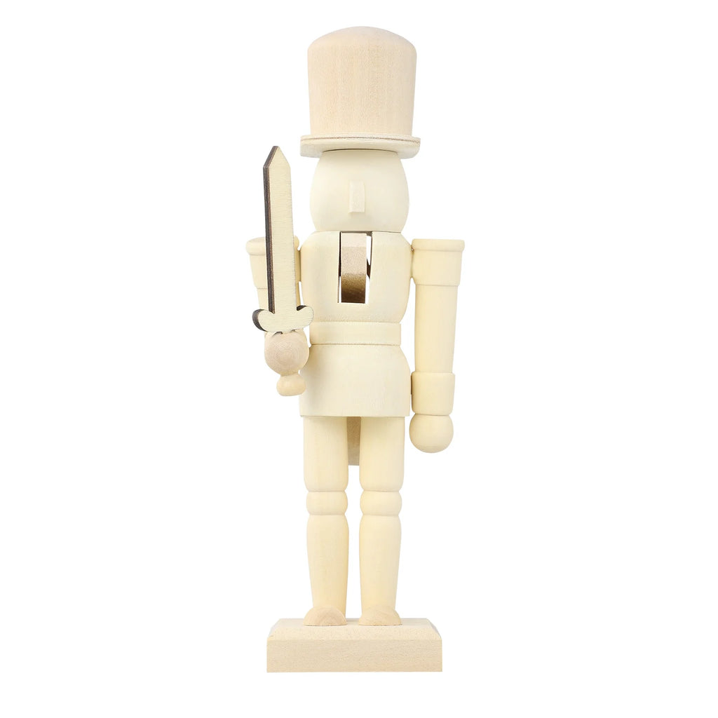 Unfinished Wooden Nutcracker Doll N562