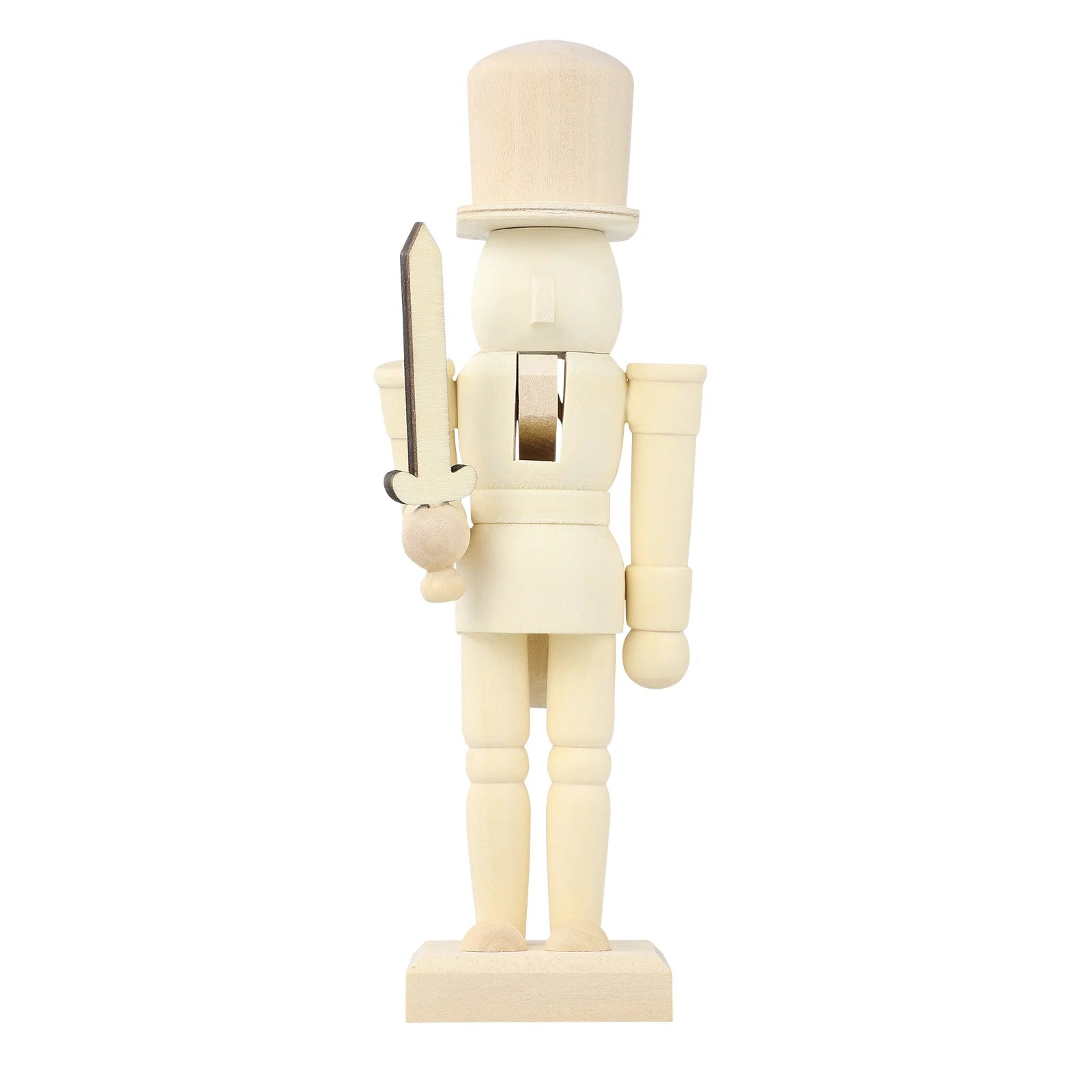Unfinished Wooden Nutcracker Doll N562