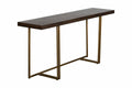 Acacia & Brass Console Table I810642