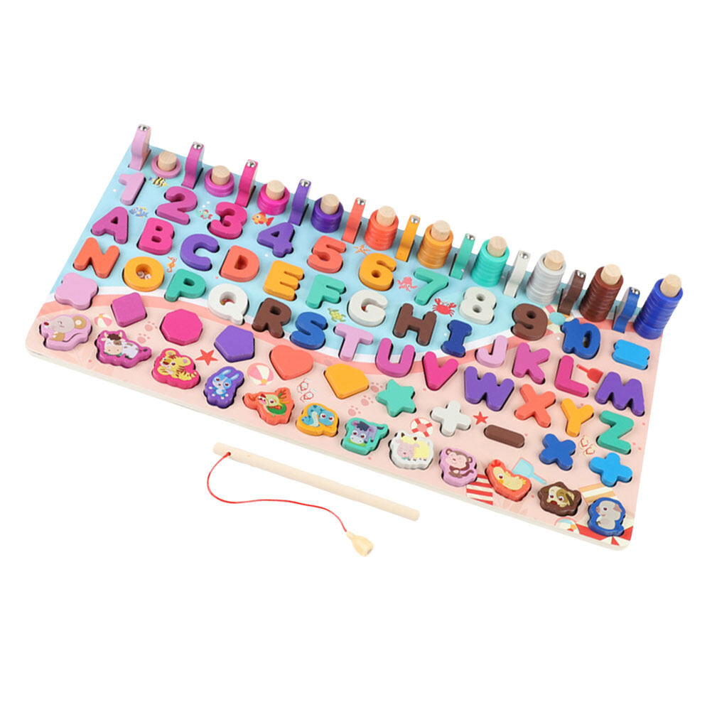 Wooden Magnetic Fishing Toy Game G33593