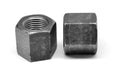 1 1/8x22-12 Fine Thread Grade 8 High Hex Nut Black Oxide D358