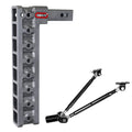 Adjustable 17.5" Drop Hitch with Stabilizer Kit for 2" Receiver I258797
