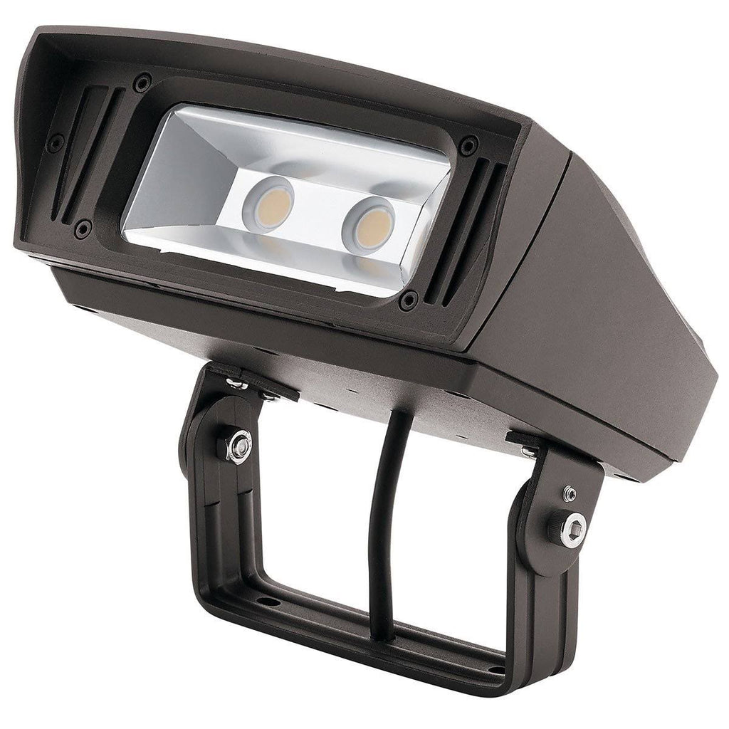 Textured Architectural Bronze LED Landscape Flood Light W6067