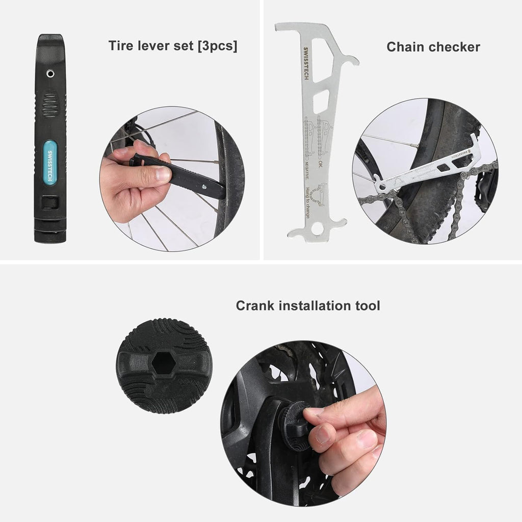 30 Piece Bike Repair Tool Kit with Storage Case A911666