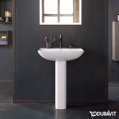 White Bathroom Sink S8511