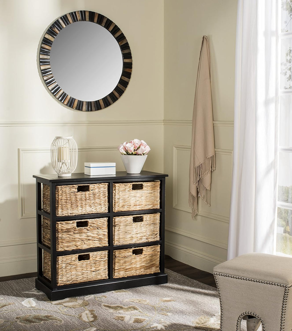 Wicker Basket Storage Chest J271