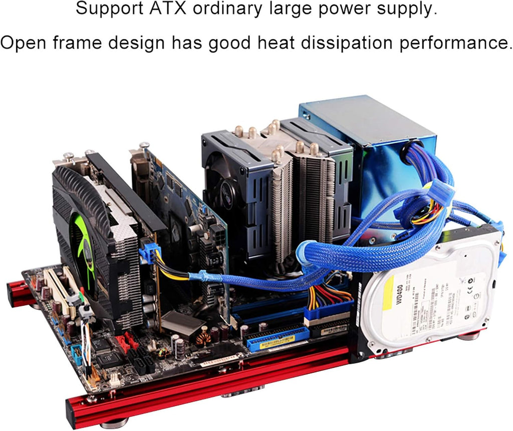 ATX PC Case Open Aluminum Frame K474543