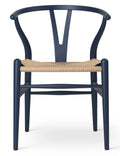 Soft Blue Wishbone Chair I108181