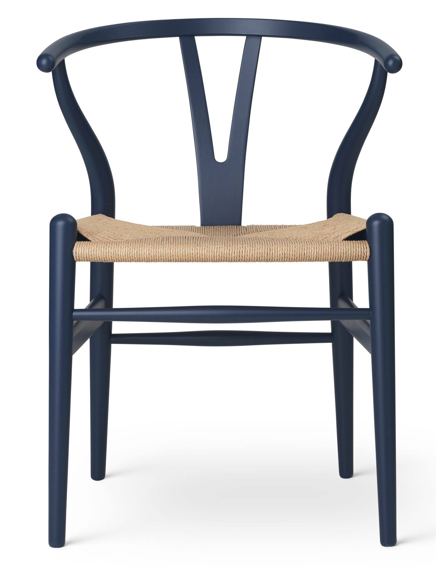 Soft Blue Wishbone Chair I108181