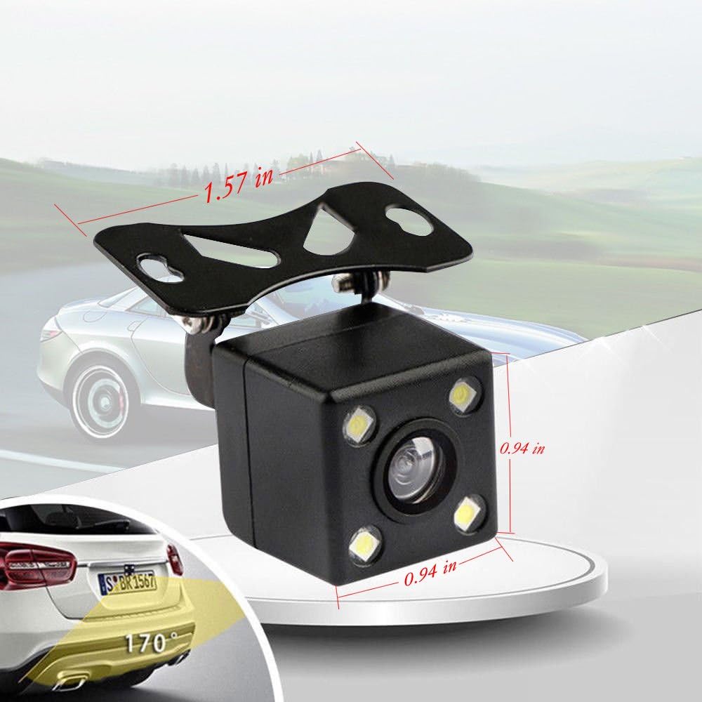 LED Backup Camera and Monitor, 7" Monitor, Pack of 2 Q4225