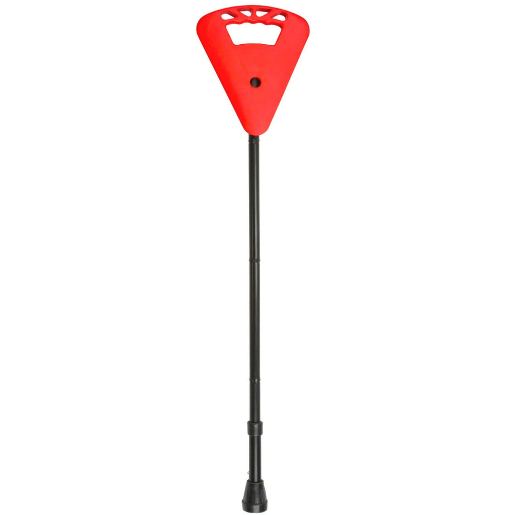 Red Adjustable Seat Cane with Red Bag R1242