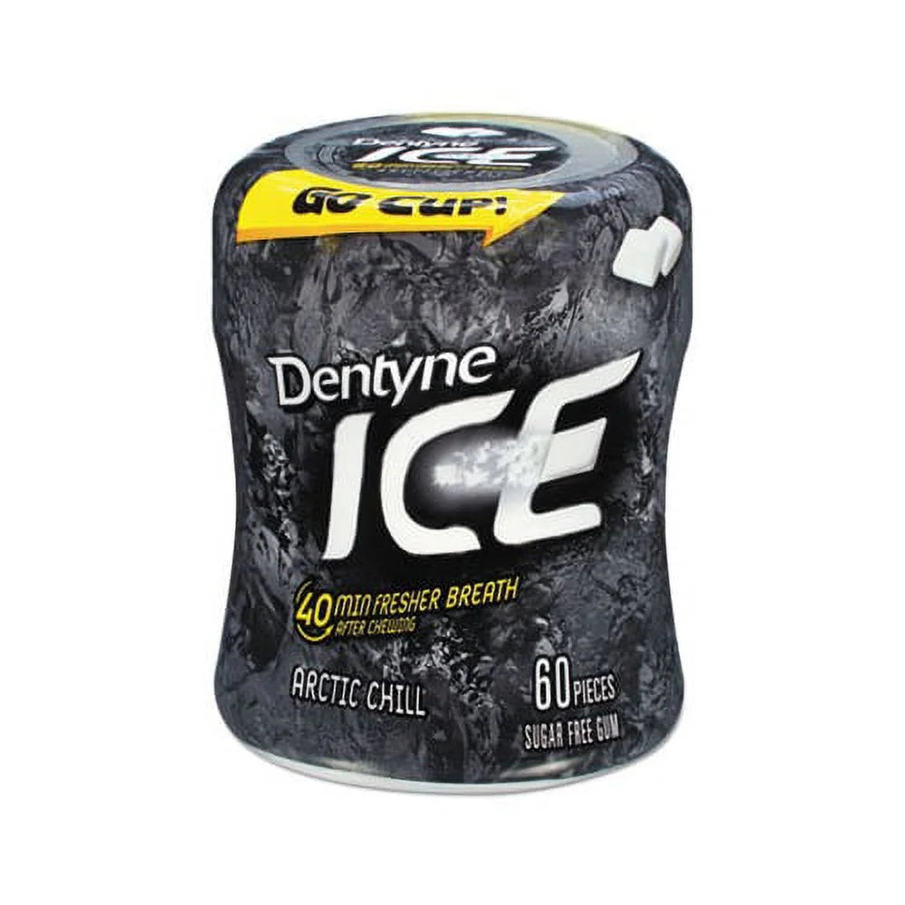 Sugarless Gum Arctic Chill, 60 Pieces/Cup, 4 Cups/Pack Z3224