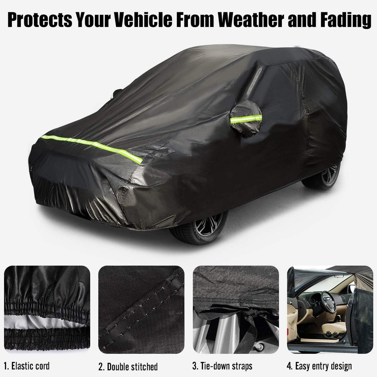 5 Layer Waterproof Windproof SUV Car Cover U854377