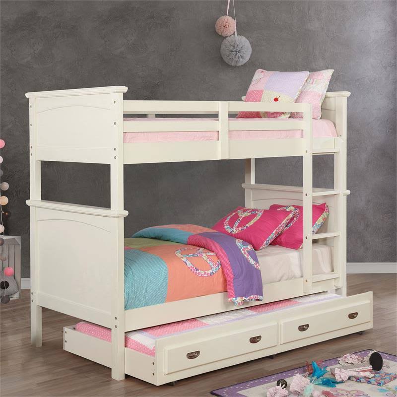 White Wood Trundle H6631