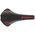 Black/Red Full-Fit Carbon Saddle P932550