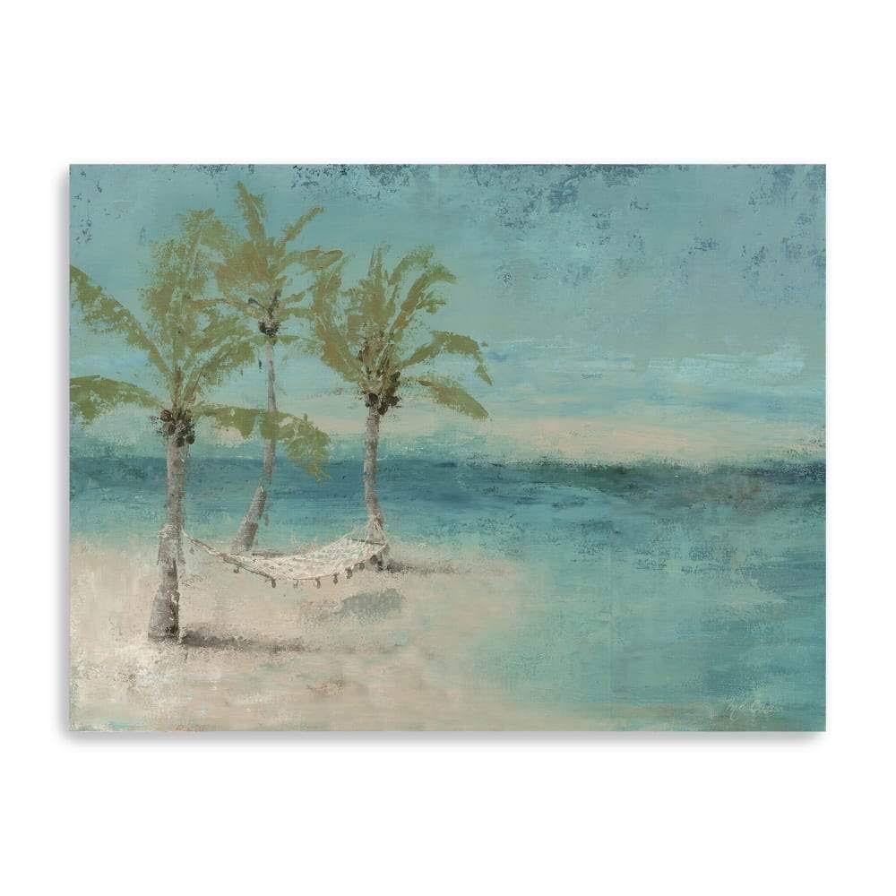 Teal Canvas Giclee 40x22 x 30x22 Polyester A3770