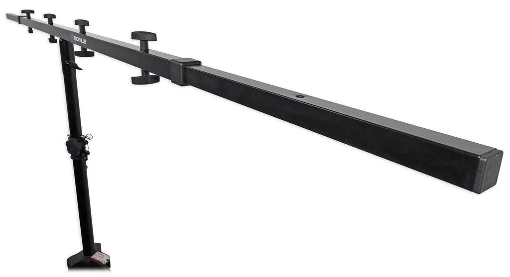 Black Heavy Duty Tripod Pole-Mount Stand with Lighting Cross Bar T58273