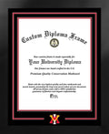 15.75 x 20 in. Black Frame Diploma X38237