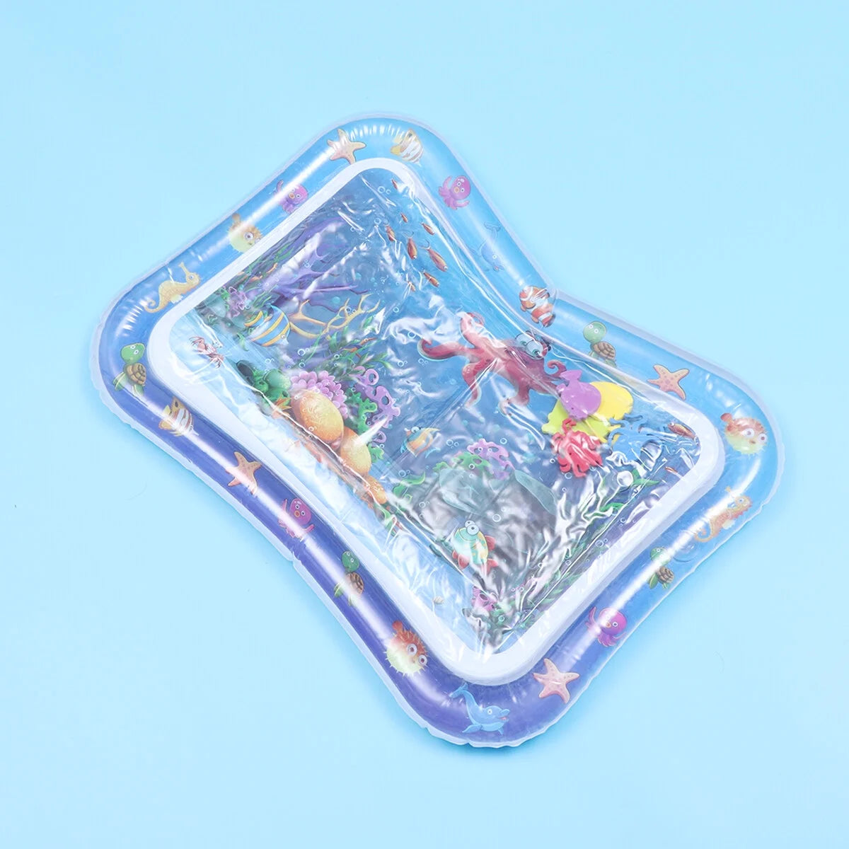 Inflatable Crawling Cushion Water Play Mat (Blue) N88275