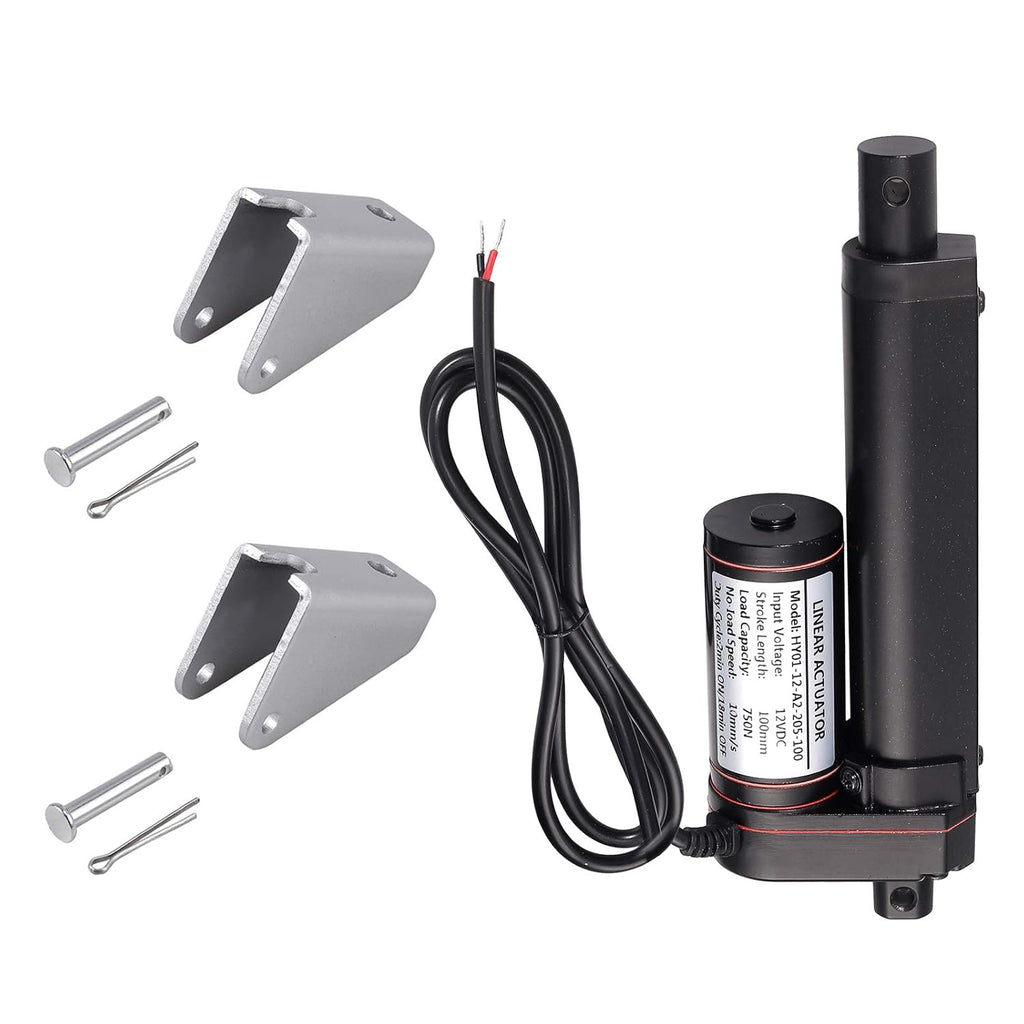 DC 12V 100mm 4-inch Linear Actuator Motor and Controller Bundle W459