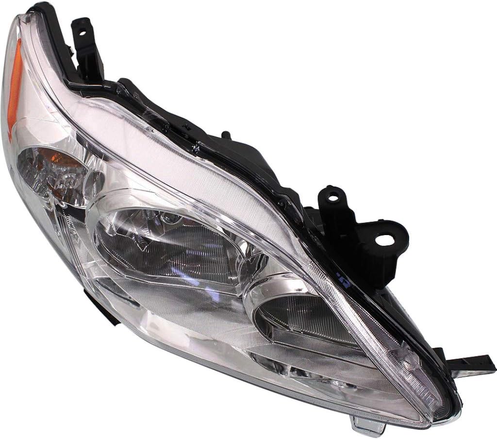 Chrome Headlight Assembly for Toyota Corolla 2011 2012 2013 Passenger Side J402955