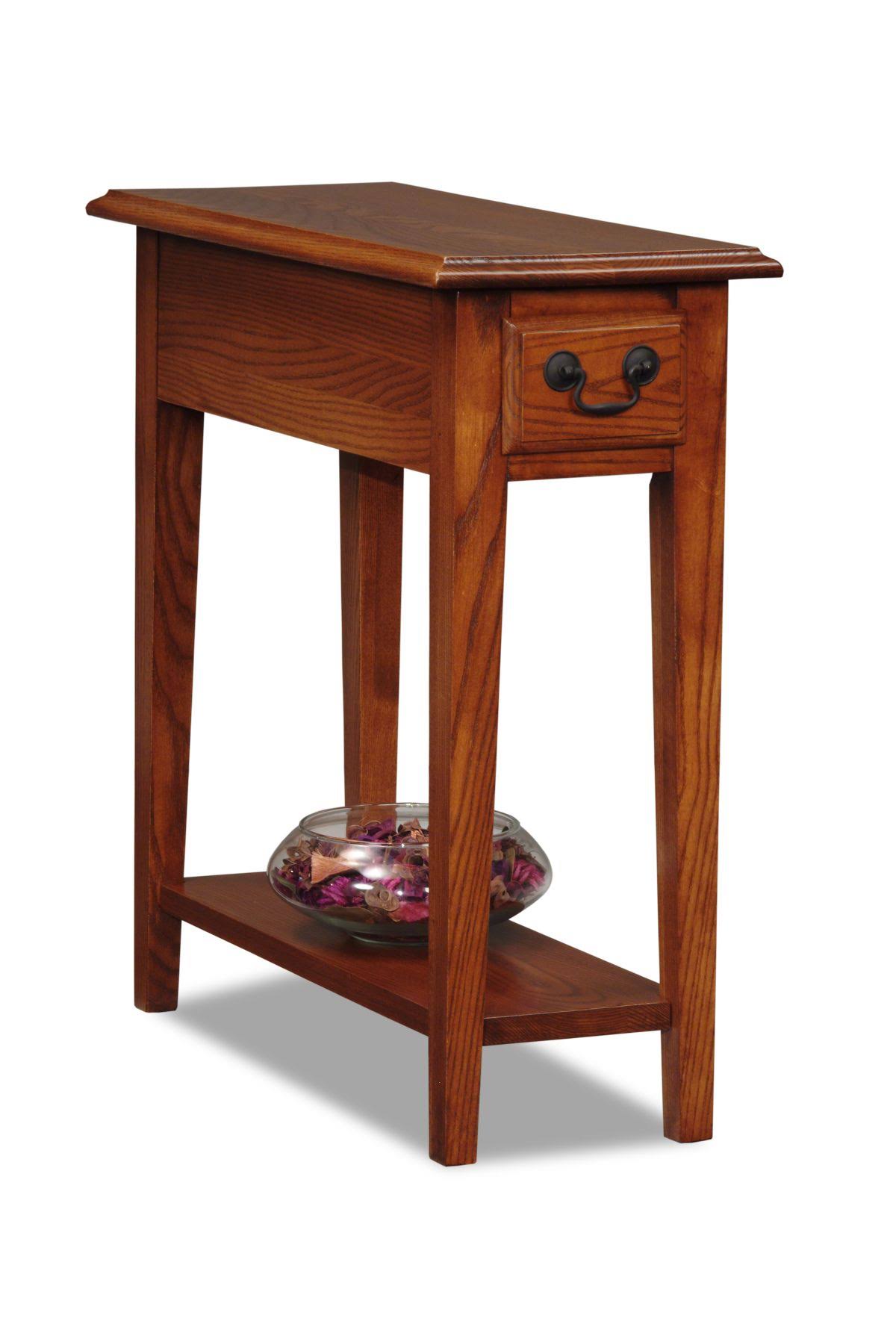 Oak Chairside End Table X127
