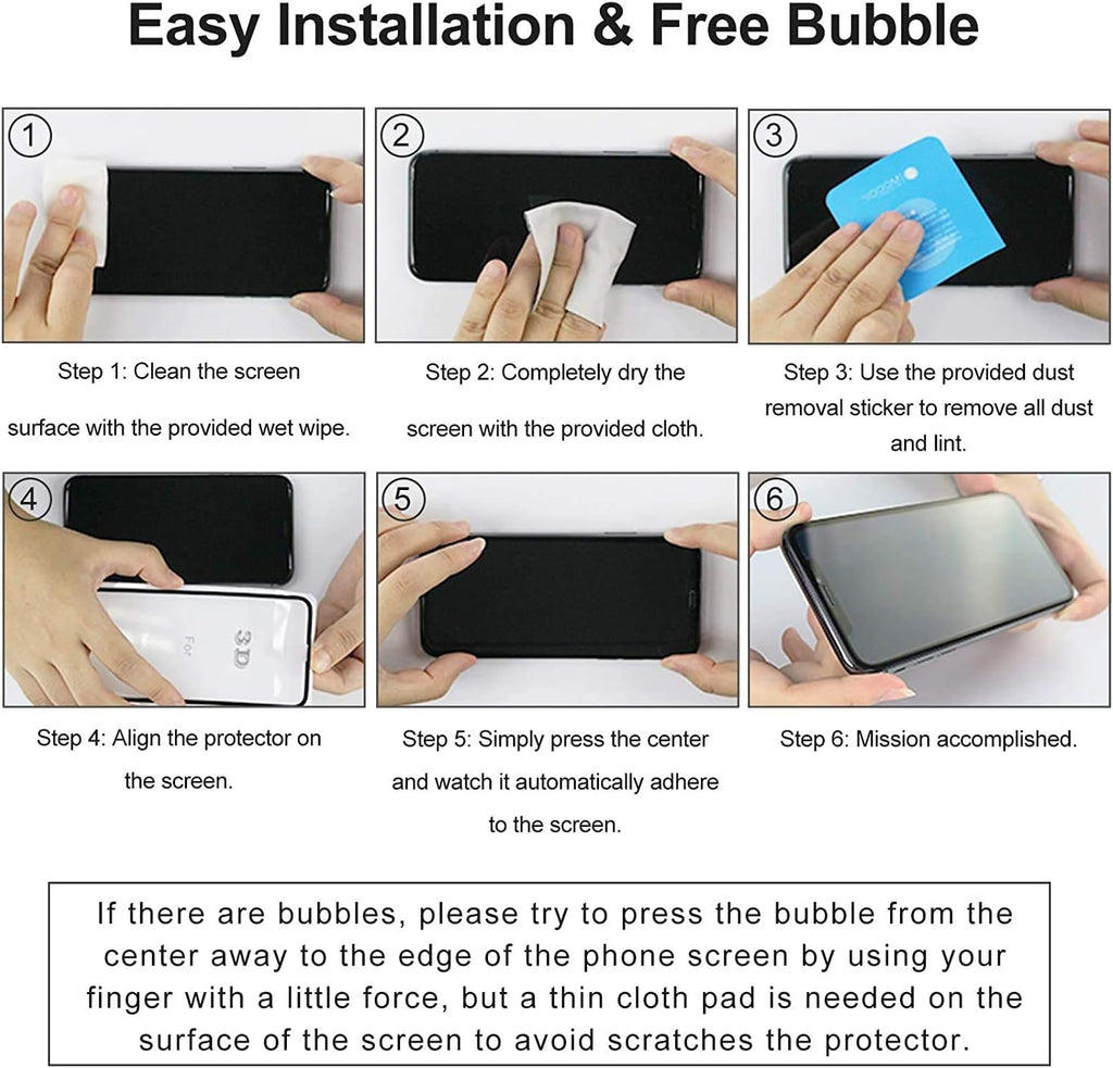 Tempered Glass Screen Protector for 8 Inch Touchscreen W143