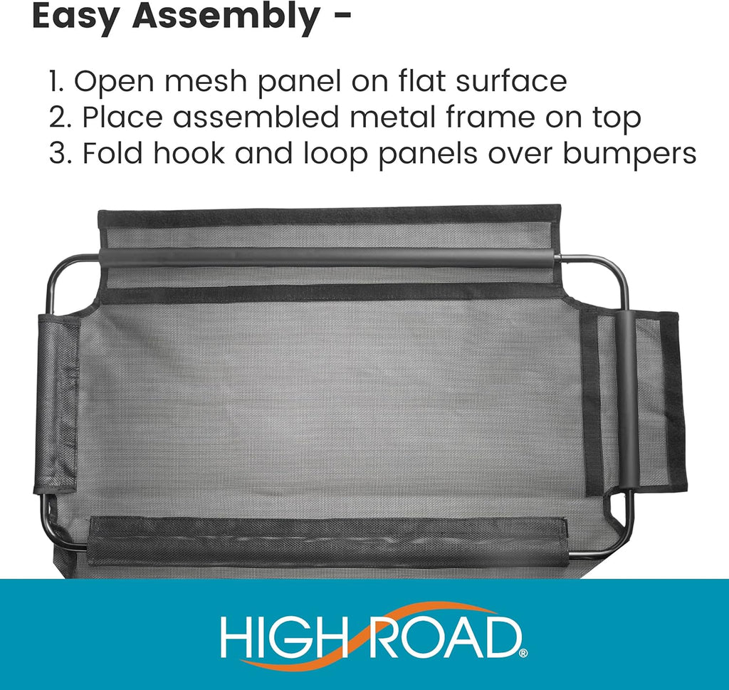 Dog Barrier Gate with Steel Frame W8457