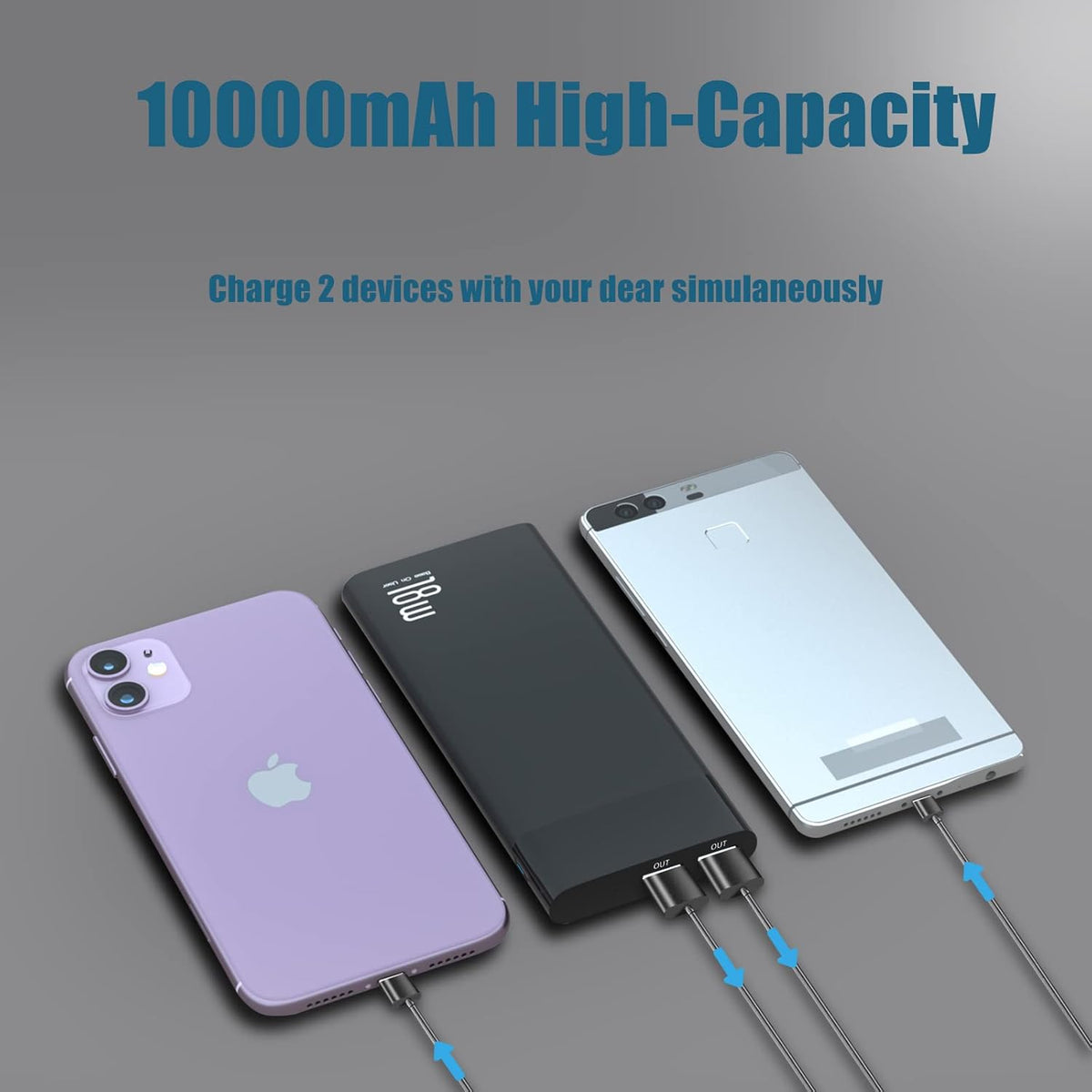 10000mAh Power Bank with Smart WiFi Camera Z30425