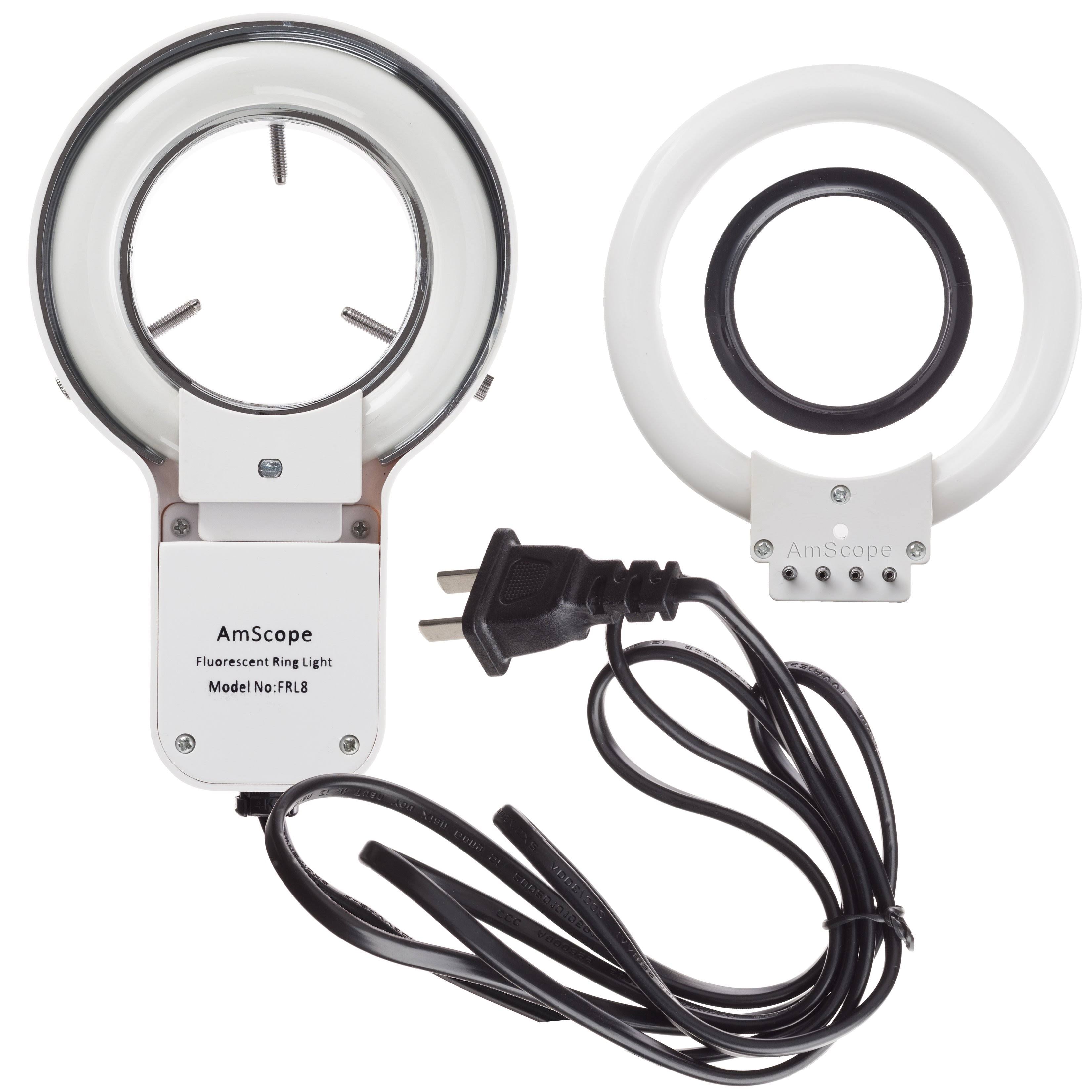 7X-45X Simul-Focal Stereo Zoom Microscope on Boom Stand with Fluorescent Light and 5MP USB3 Camera Y329703