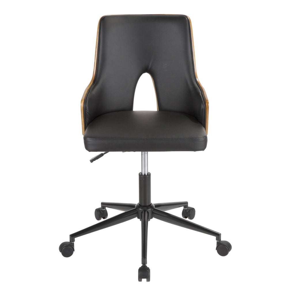 Black-Walnut Office Chair C9667