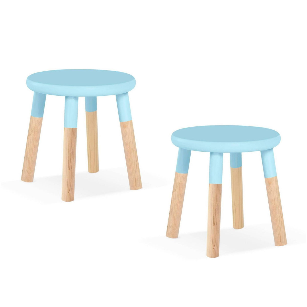 Sky Blue Kids Chair Set of 2 L928