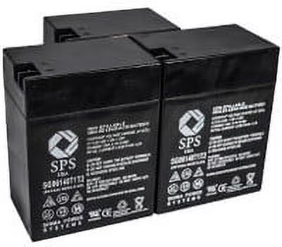 6V 14Ah Replacement Battery with Terminal T1T2 (3 PACK) W102929