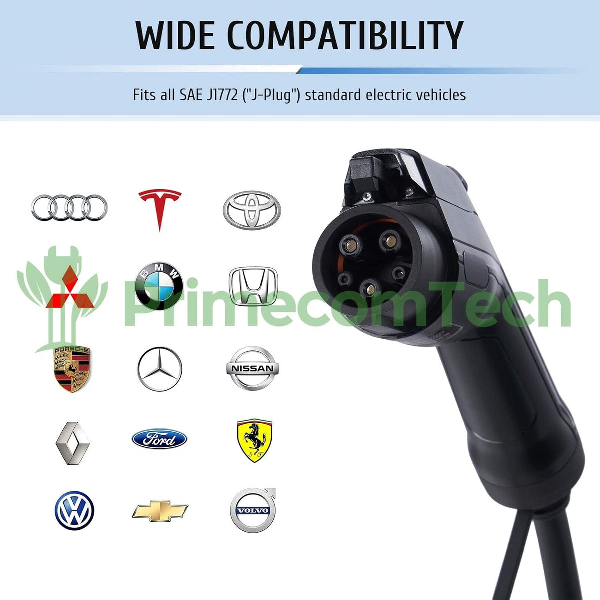 Level 2 Electric Vehicle Charger with 40Ft Cable V97034