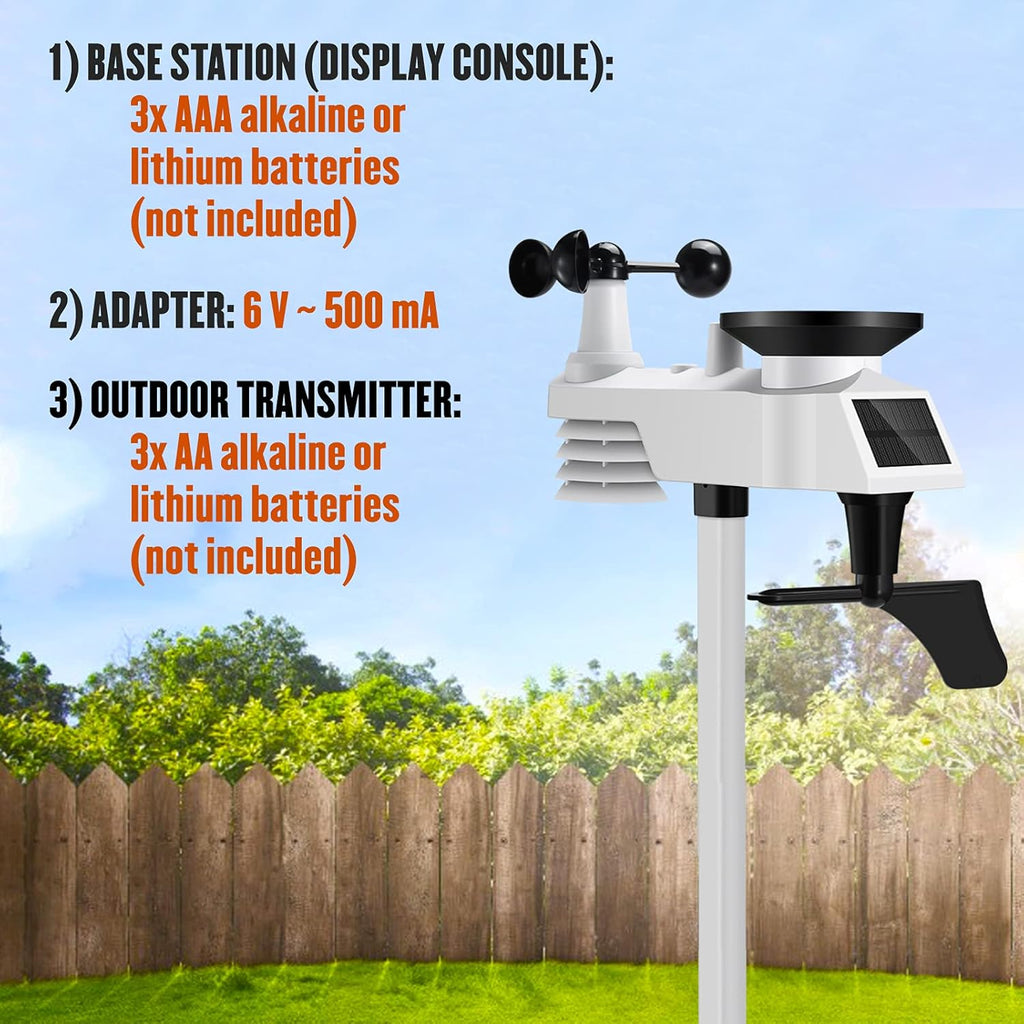 Wireless Weather Station with Outdoor Sensor R133204